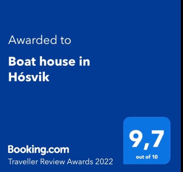 דירות Boat House In Hosvik מראה חיצוני תמונה